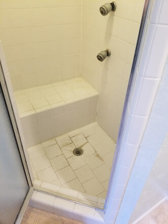 Before | Shower Interior